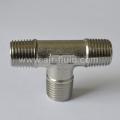 Cixi Air-Fluid Brass Fittings Equal Tee BSPT Male x BSPT Male x BSPT Male