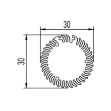 Autokühler -Aluminium -Profil -Extrusionsform