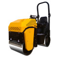 New type single cylinder double drum road roller