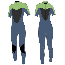 Seaskin Womens Короткие рукава подводные костюмы