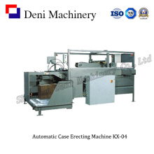 Automático Melt Pegamento Case Erecting Machine Kx-04