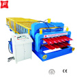 Color+Metal+Sheet+Roof+double+roll+forming+machine