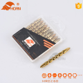 Titanium coating screwdriver bits with box packing impact torsion bits