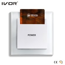 Energy Saver Key Card Power Switch Hr-Es1000-Gl Cadre en verre