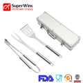 Stainless steel classical 3-piece BBQ  tools set