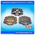 Professional Manufactur Moda Vestido Decorativo 3D Brass Belt Buckle