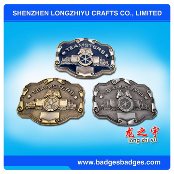 Professional Manufactur Fashion Decorative Dress 3D Brass Belt Buckle