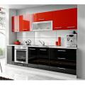 Modern Glossy Wooden Lacquer Painting Kitchen Cabinets with Many Colors to Choose (MOQ 1 set)