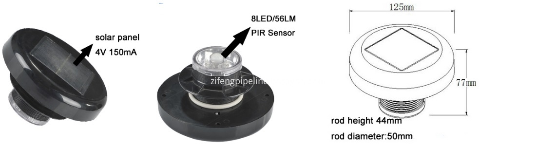 Round Solar Lights