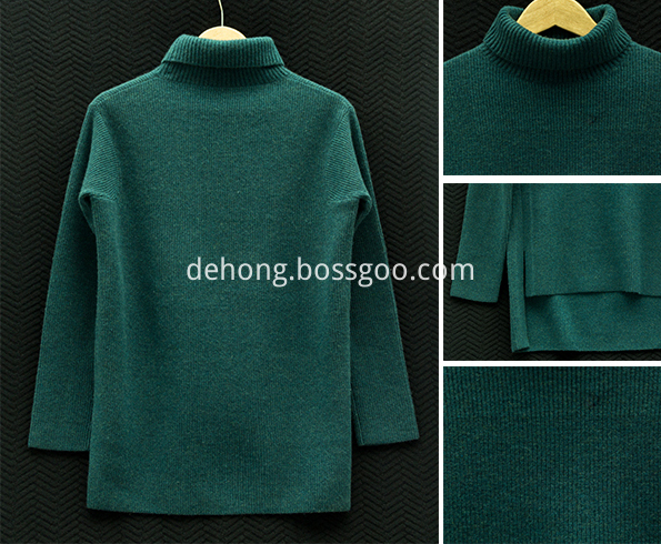 High Necked Cashmere Women S Sweater