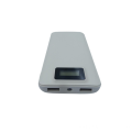 Quadratische externe USB-Powerbank-LED