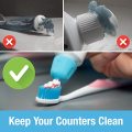 Самостоятельная закрывающаяся зубная паста нет диспенсеров для отходов