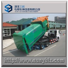 Lifting Garbage Truck 15 Cbm Compressor Refuse Station