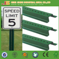 2.0lb/FT, 6FT Long Heavy Duty Galvanized U Channel Sign Post