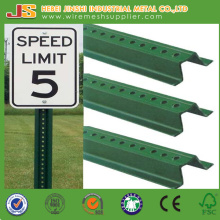 Hot Dipped Galvanized Traffic Safety U-Channel Sign Post