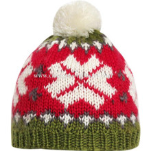 Chunky chapéu cabo malha Bobble chapéu Beanie quente