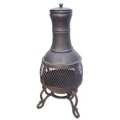 Chimenea de hierro fundido (FSL-040) Chimenea de acero Chimenea