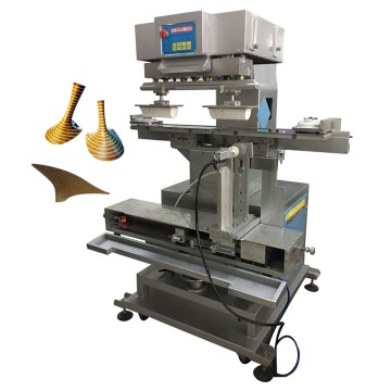 Shoes heel pad printing machine