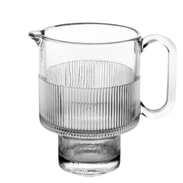 Cheap price crystal galss creamer