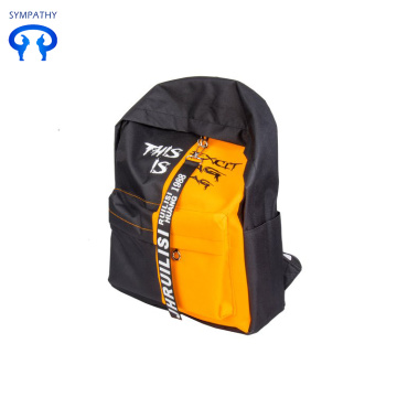 Color matching school bag fashionable travel backpack