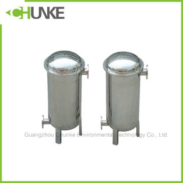 Stainless Steel Flange Bag Filter Housing Water Filtration Treatment Purifier