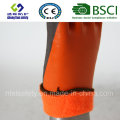 Latex Frosted Gloves, Sandy Finish Safety Work Gloves (SL-RS307)