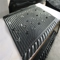 1520mm PVC Black Plastic Sheet Cooling Tower Filler PVC Sheet Panel