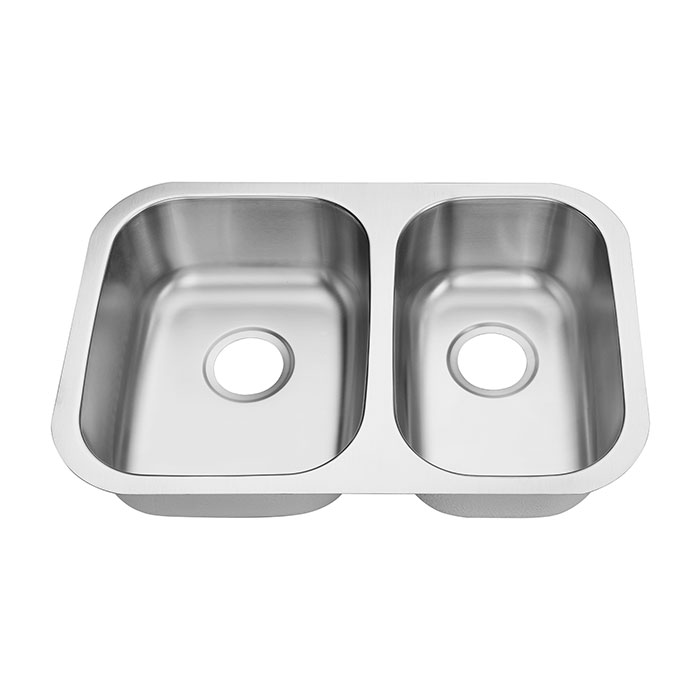 Double Bowl Corner Kitchen Sink