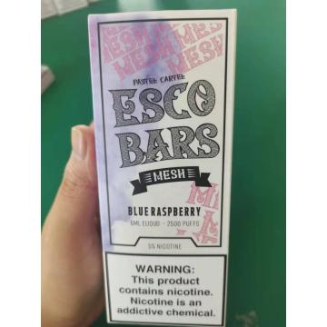 ESCO BARRAS Malha 2500 Puff Descartável Vape