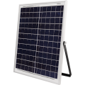 solar flood light with switch