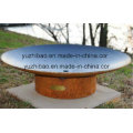 Rust o Pintura Jardín Patio Fire Pit / Fire Bowl