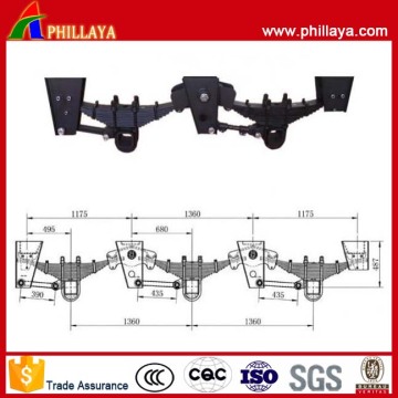 German Type 2/3 Axle Mechanical Suspension for Semi-Trailer