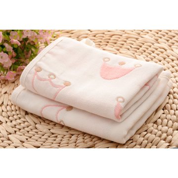 Newborn Baby Girl Towel and Washcloths Gift Set