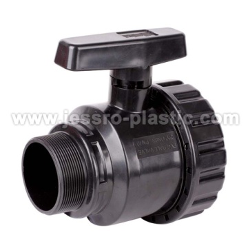 PVC VALVES-SINGLE UNION BALL VALVE (MALE&FEMALE THREAD)