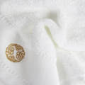 Ensembles de serviettes de bain de l&#39;hôtel de luxe en gros 100% coton