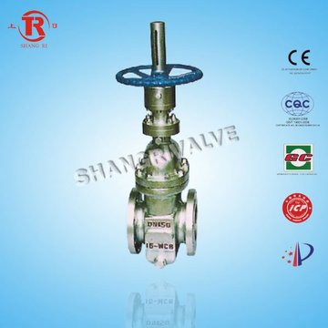 Non diversion hole flat gate valve parts