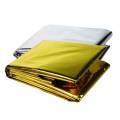 mylar emergency blanket for outdoor camping sleeping bag