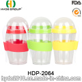 Respetuoso del medio ambiente de doble pared plástico ensalada Shaker Cup (HDP-2064)