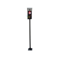 Mini 125mm Pedestrian Solar Pole Traffic Signal Light