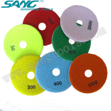 Производство Каменная влажная и сухая полировальная тарелка (SA-058)