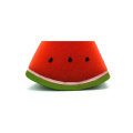 Christmas decorative watermelon shape art candle