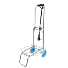 Chariot de bagages en acier inoxydable