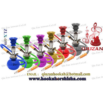 Neue Design kleine Portable Shisha Wasserpfeife mit Kürbis-Shape Vase