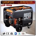 Hot Sale 100% Copper Wire 3.0/4.0/5.0/6.0/7.0/8.0kw Portable Power Industrial Gasoline Generator Alternator