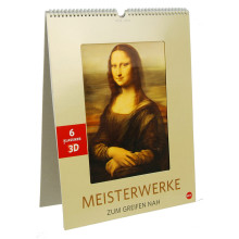 Nuevo diseño personalizado 3D Lenticular Wall Calendar