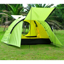 3-4 personnes Double-couche imperméable Camping Backpacking tente de randonnée