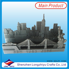 New York Metal Name Card Holder The Statue of Liberty Design Business Card Holder