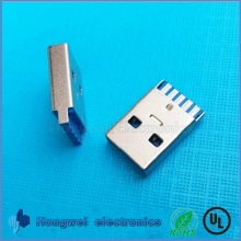 Vertikale Buchse Typ C Anschlüsse USB3.1 Stecker für Kabelnaben