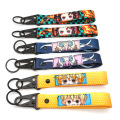 Custom key chains lanyard wrist strap