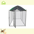 Outdoor large metal movable silver chain link kennel